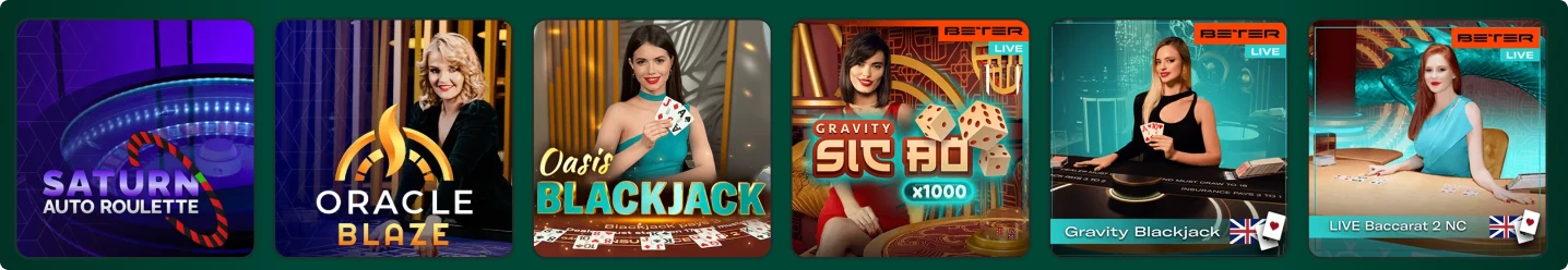 Richard Casino Table Games